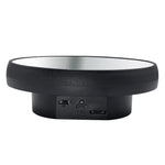 Specchio multifunzione con disco rotante elettrico, alimentazione a batteria/USB, supporto per fotografia live, 16cm White, 16cm Black, 16cm Gold, 25cm White, 25cm Black, 25cm Gold