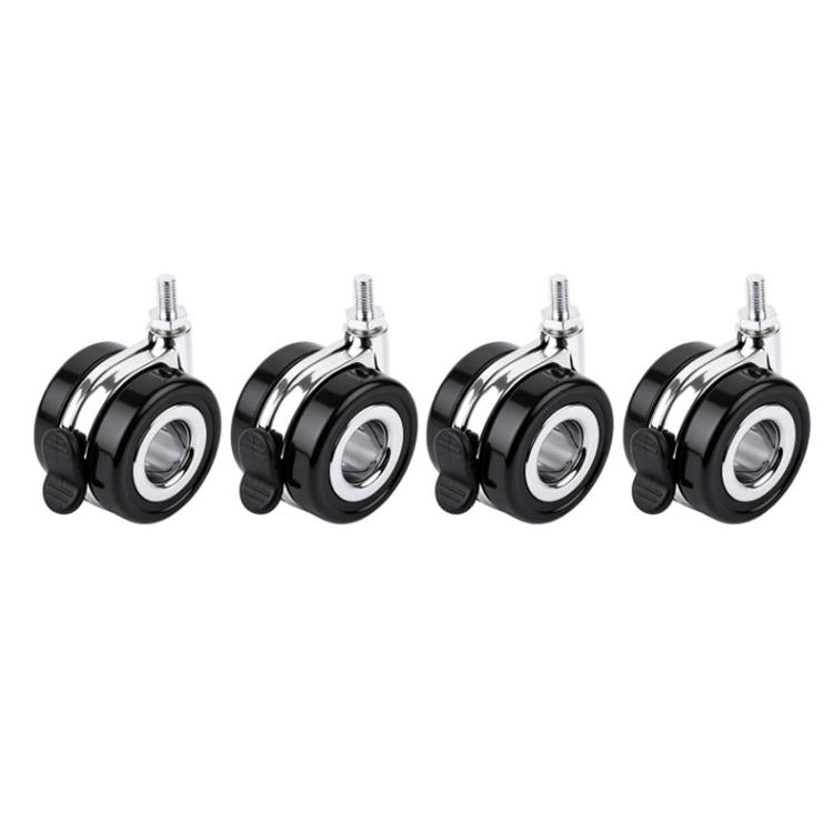 Kit di ruote piroettanti cave con freno Waveshare per HomeRack da 2,5 pollici (60 mm)