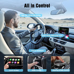 Adattatore da cablato a wireless per CarPlay, per la connettività in auto., Mini Square