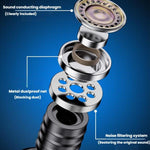 Microfono wireless a clip per colletto con riduzione rumore