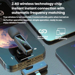 Microfono wireless a clip per colletto con riduzione rumore