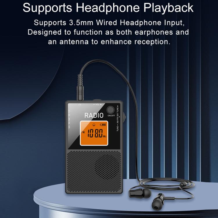 FM/AM/SW Full Band Portable Card Radio, C26