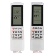 Telecomando a infrarossi di ricambio per condizionatori Airwell / Electra / Geli, RC08B, RC08A