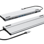 Docking Station USB Type-C 14 in 1 con HDMI 4K e VGA