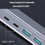 Docking Station USB Type-C 14 in 1 con HDMI 4K e VGA