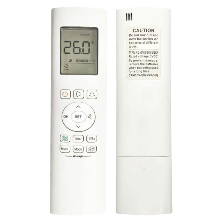 For Midea RG58N(B2H) / BGEF Air Conditioner Remote Control, RG58N(B2H) / BGEF
