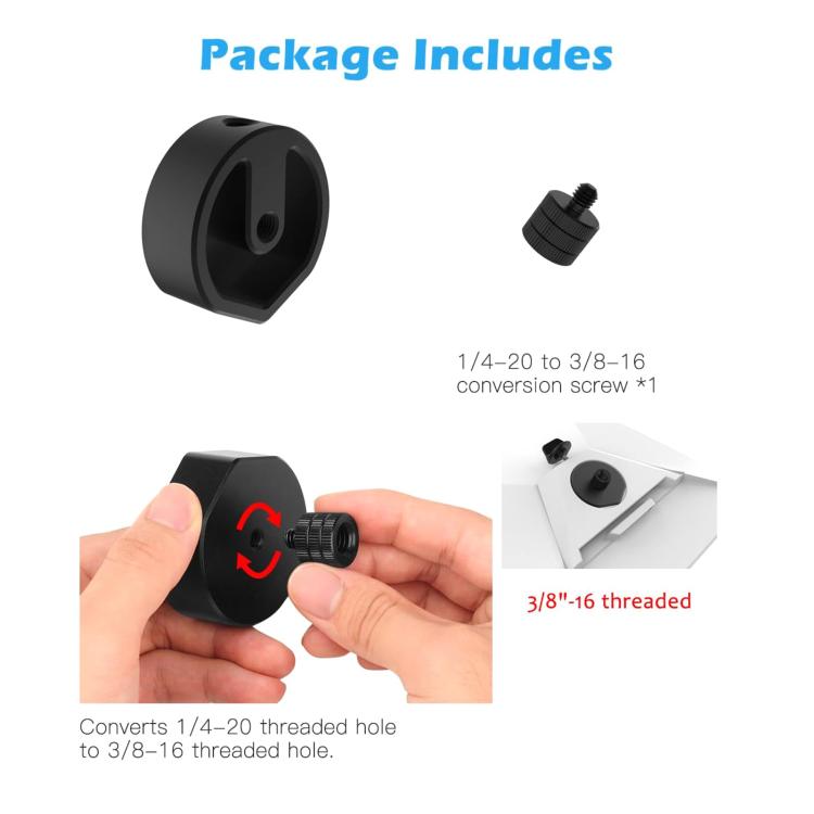 Adattatore per treppiede in alluminio Starlink 2024 Mini, Mini Adapter