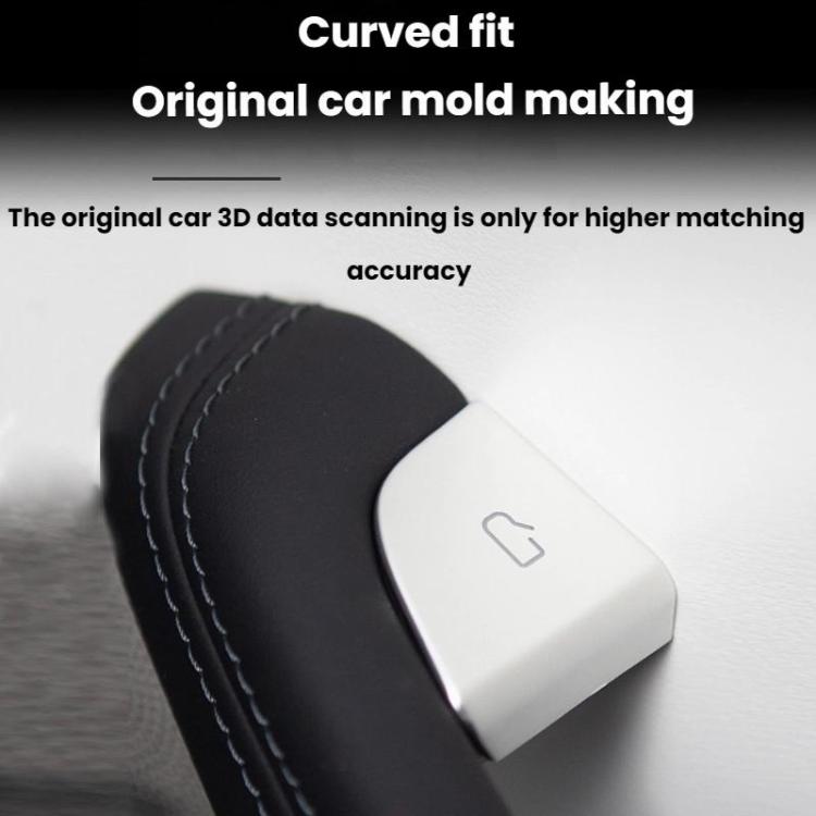 Patch protettiva per i pulsanti delle portiere dei modelli Tesla Model 3 Highland / Model Y dal 2024 in poi., For Tesla Model 3 Highlan 4pcs /Set
