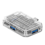 3 In 1 USB HUB Multi Port Hub Computer Converter, BX3H Black, BX3H White, BX3H Pink, BX3C Black, BX3C White, BX3C Pink, BX3A Black, BX3A White, BX3A Pink