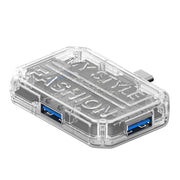 3 In 1 USB HUB Multi Port Hub Computer Converter, BX3H Black, BX3H White, BX3H Pink, BX3C Black, BX3C White, BX3C Pink, BX3A Black, BX3A White, BX3A Pink