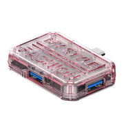 3 In 1 USB HUB Multi Port Hub Computer Converter, BX3H Black, BX3H White, BX3H Pink, BX3C Black, BX3C White, BX3C Pink, BX3A Black, BX3A White, BX3A Pink