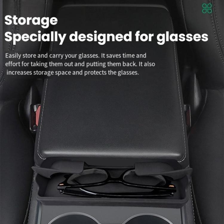 Modifica per bracciolo Tesla Model 3/Y: tasca porta occhiali