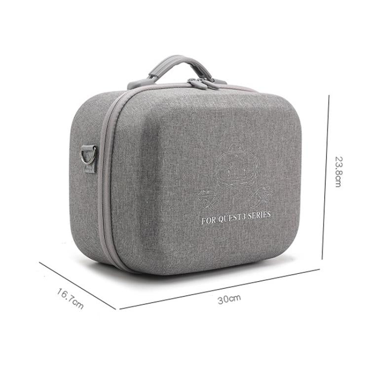 Borsa custodia per visore VR Meta Quest 3/3S grigia