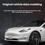 Cornice portatarga standard americana senza foratura per Tesla Model 3 Highland 2024+