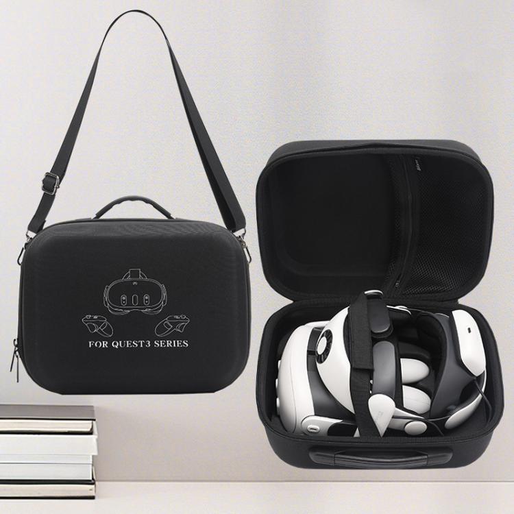 Borsa custodia per visore VR Meta Quest 3 e 3S nera