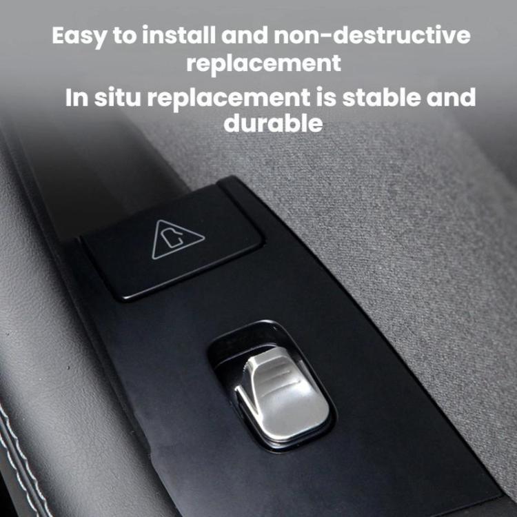 Adesivo Juniper per il pulsante di sollevamento del finestrino della Tesla Model Y 2025+, Tesla Model Y Juniper 7pcs /Set