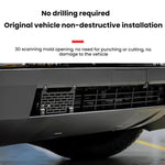 Cornice portatarga americana a sgancio rapido senza foratura per Tesla Cybertruck.