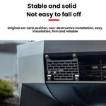 Cornice portatarga americana a sgancio rapido senza foratura per Tesla Cybertruck.