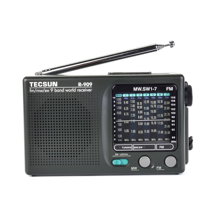 Radio portatile TECSUN R-909 AM FM SW 9 bande