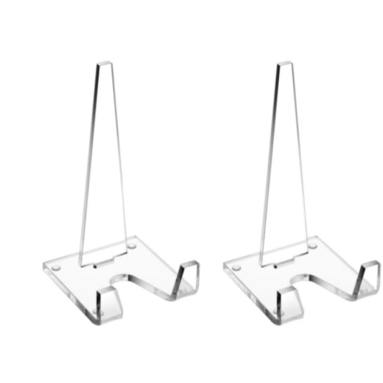 Supporto per cornice portafoto in acrilico, piatto da portata, cartolina, porta dischi, YX186 1pc, YX186 2pcs /Set