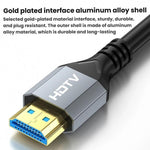 HDMI 2.1 Male To Male 8K HD Cable Computer Laptop Monitor TV Connection Cable, 1m, 1.5m, 2m, 3m, 5m, 8m, 10m