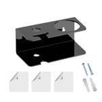 Supporto da parete in acrilico per rasoi da bagno, 1pc, 2pcs