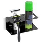 Supporto da parete in acrilico per rasoi da bagno, 1pc, 2pcs
