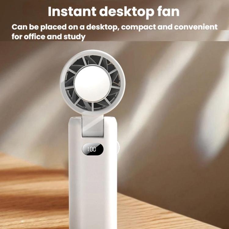 Ventilatore portatile pieghevole WT21 con display batteria