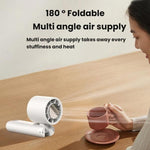 Ventilatore portatile pieghevole WT21 con display batteria