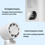 Ventilatore portatile pieghevole WT21 con display batteria