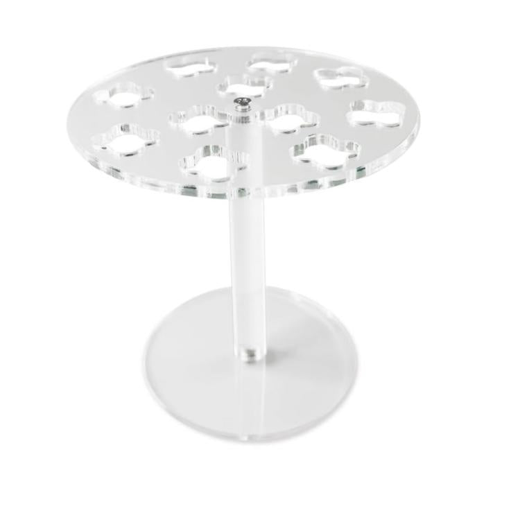 Supporto da parete in acrilico a 11 fori per forbici e strumenti da barbiere, 1pc, 2pcs