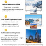 DP To HDMI 8K 60HZ HD Conversion Cable TV Computer Connection Conversion Monitor Projection Cable, 1m, 2m