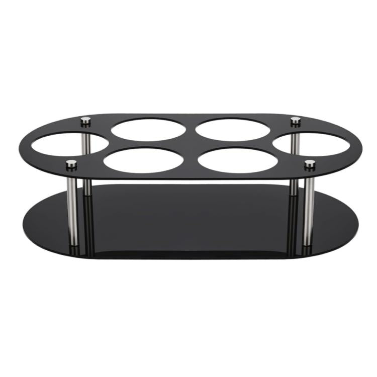 Supporto da scrivania per bottiglie d'acqua, YX174 Black, YX174 Transparent