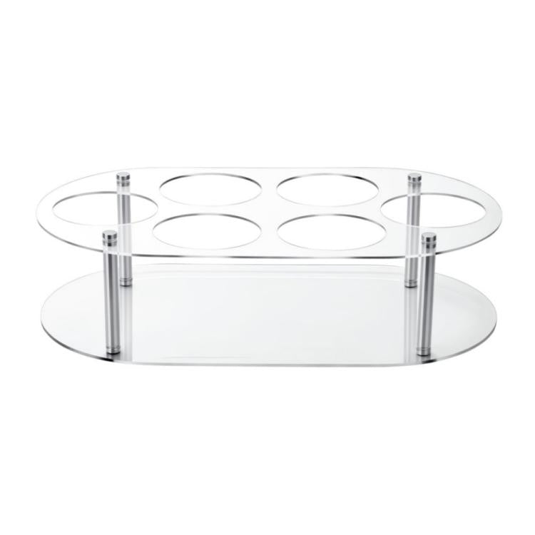 Supporto da scrivania per bottiglie d'acqua, YX174 Black, YX174 Transparent