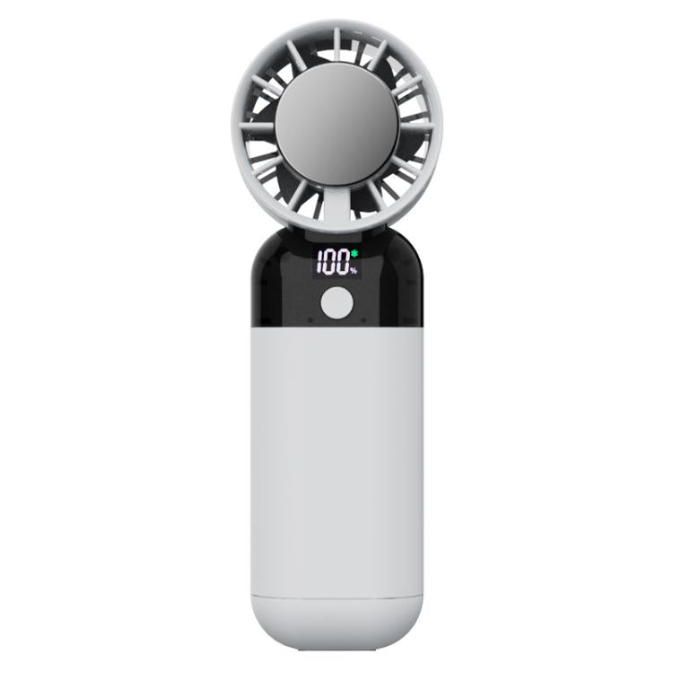 Ventilatore USB portatile silenzioso con display digitale