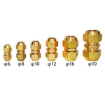 Connettore rapido senza saldatura per prolunga tubo in rame AC, 6mm, 8mm, 10mm, 12mm, 16mm, 19mm