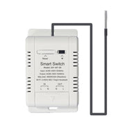 Termostato intelligente DIY-WT-09 da 20 A con interruttore di temperatura, compatibile con Google / Alexa / Yandex Alice / IFTTT, With 1m Temperature Sensor, With 2m Temperature Sensor, Humidity+1m Temperature Humidity Sensor