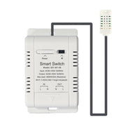 Termostato intelligente DIY-WT-09 da 20 A con interruttore di temperatura, compatibile con Google / Alexa / Yandex Alice / IFTTT, With 1m Temperature Sensor, With 2m Temperature Sensor, Humidity+1m Temperature Humidity Sensor