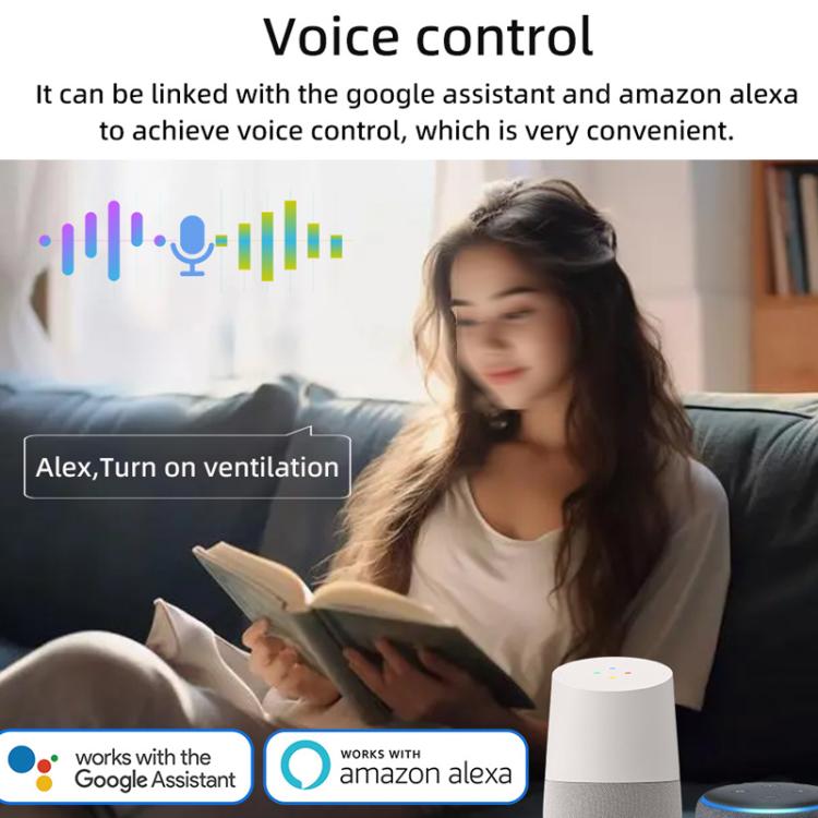 Modulo interruttore a contatto secco con controllo remoto tramite app, compatibile con Graffiti WIFI e tecnologia Wi-Fi, supporta i comandi vocali di Google e Alexa., With 1m Cable, With 2m Cable, Humidity+Integrated 1m Cable