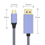 Cavo adattatore Type-C a DisplayPort 1.4 8K 60Hz 1-2m