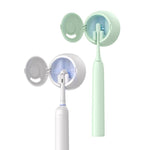 Sterilizzatore UV intelligente e ricaricabile per spazzolini da denti, con supporto per riporli.