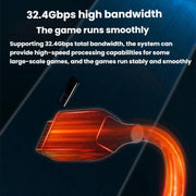 DP2.1 Male To Male 8K 60Hz HD Fiber Optic Cable For TV Computer Monitors Projectors, 10M, 15M, 20M, 25M, 30M, 40M, 50M