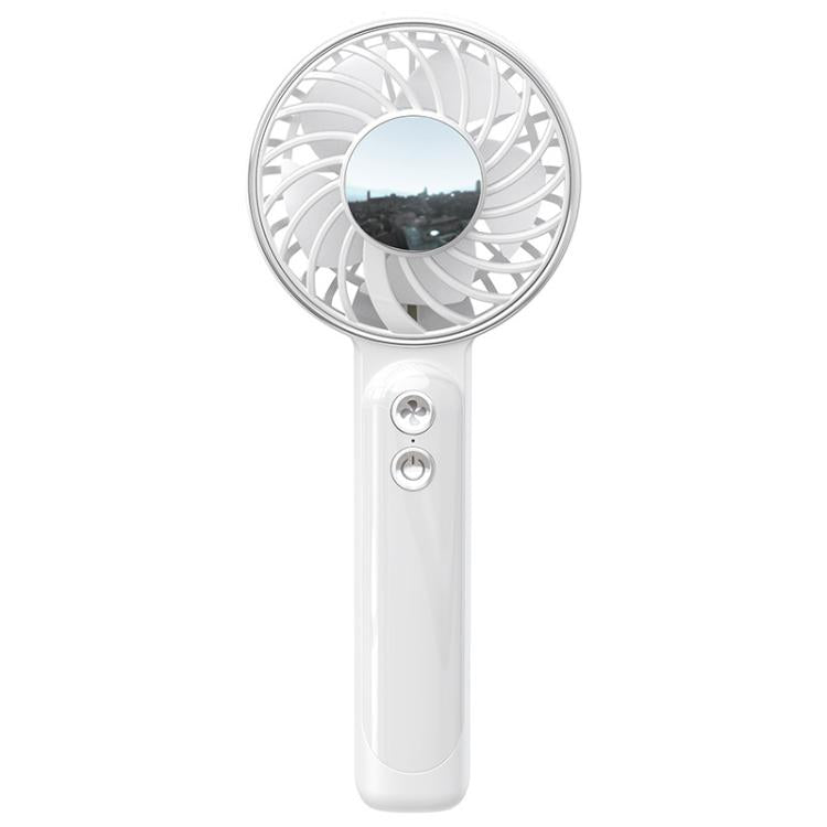 Ventilatore portatile WT25 con clip per cordino, USB, silenzioso, ricaricabile, da tavolo.