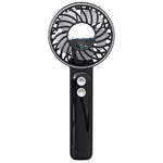 Ventilatore portatile WT25 con clip per cordino, USB, silenzioso, ricaricabile, da tavolo.
