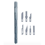 RELIFE RL-101B Set di lame 8 in 1 per la riparazione di schede madri: coltello per intaglio, rimozione della colla, coltello per il taglio di pellicole protettive per schermi., RL-101B