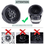 Accessori per frullatori Ninja BL480/BL482/BL642/BL682/NN102, 7-leaf Blade Holder + 2 Sealing Rings + Hook