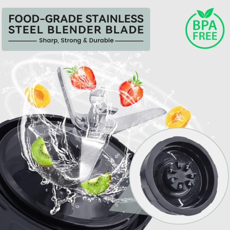 Accessori per frullatori Ninja BL480/BL482/BL642/BL682/NN102, 7-leaf Blade Holder + 2 Sealing Rings + Hook