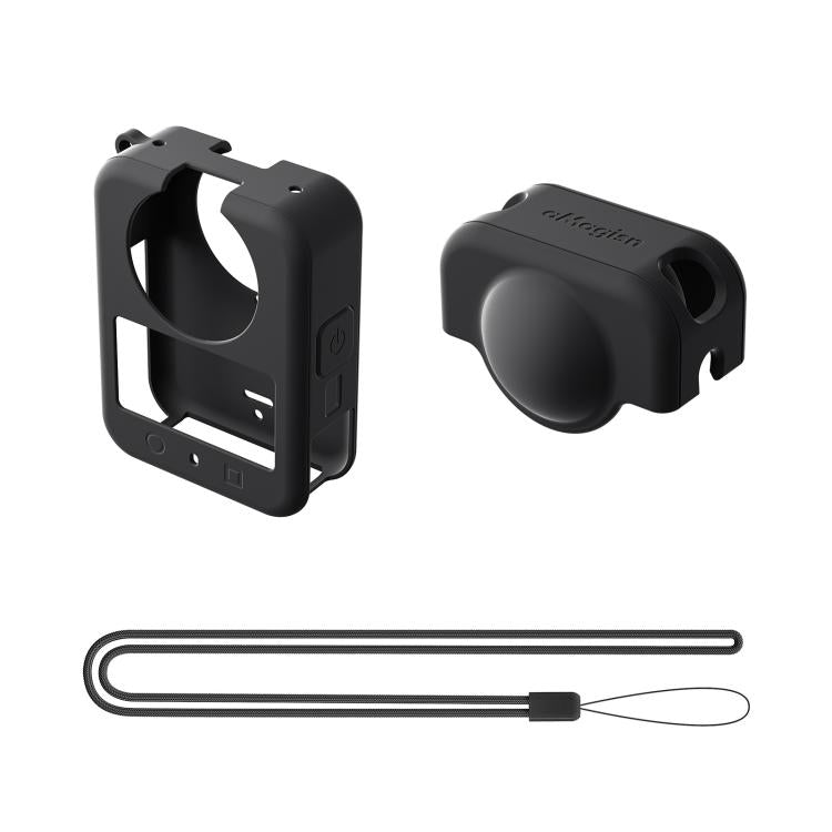Set cover in silicone per fotocamera DJI Osmo 360 con copriobiett