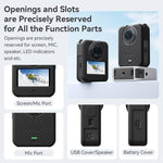 Set cover in silicone per fotocamera DJI Osmo 360 con copriobiett