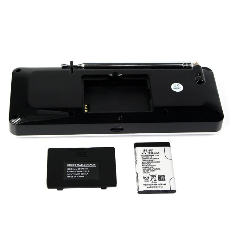 Retekess TR602 Radio Bluetooth a 2 bande con lettore MP3, TR602